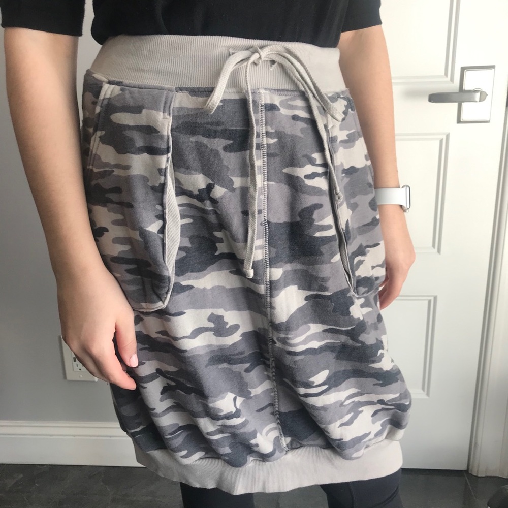 Hardtail camouflage skirt
